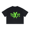 Boxy Drop Shoulder Crop T-Shirt ODMPOD