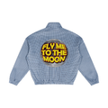 Plaid Quarter-Zip Sweatshirt ODMPOD