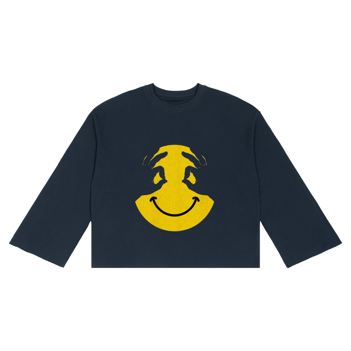 Waffle Raw Edge T-Shirt ODMPOD