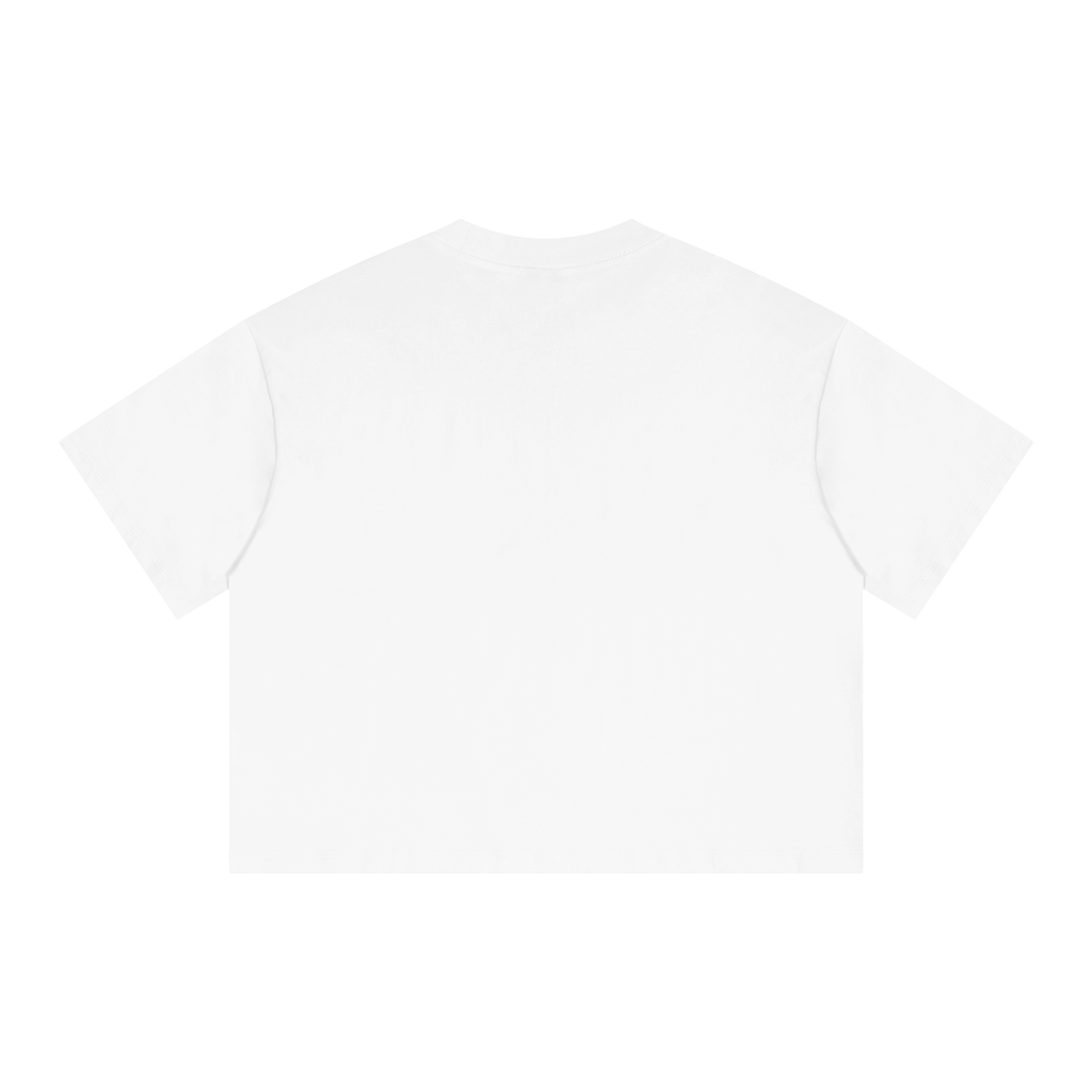 Drop Shoulder Crop T-Shirt ODMPOD