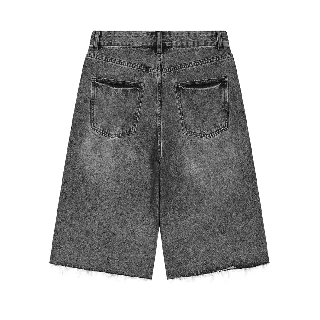 Vintage Wide Leg Denim Shorts ODMPOD
