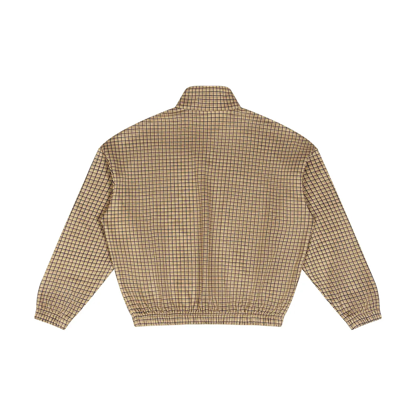 Unisex Plaid Quarter-Zip Sweatshirt ODMPOD