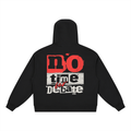 Boxy Button Placket Hoodie ODMPOD