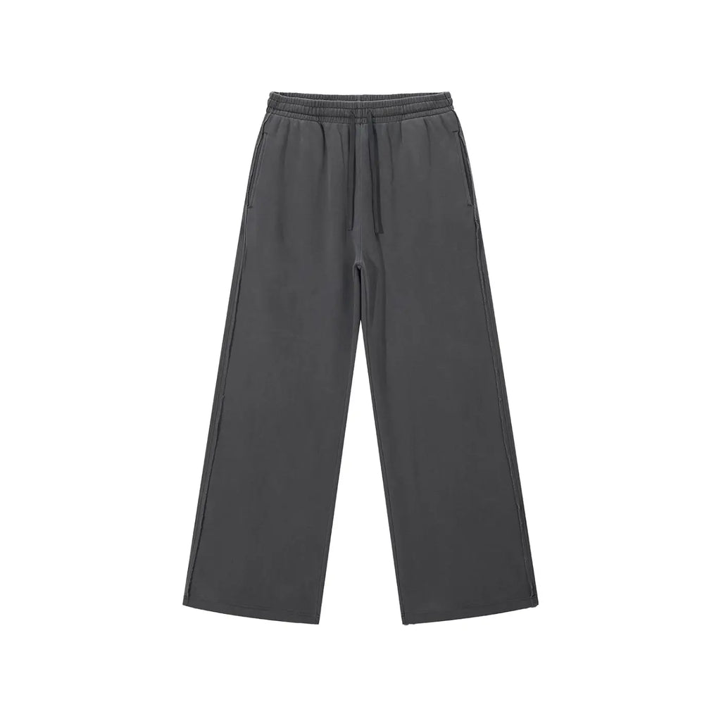 Snow Washed Raw Edge Sweatpants ODMPOD