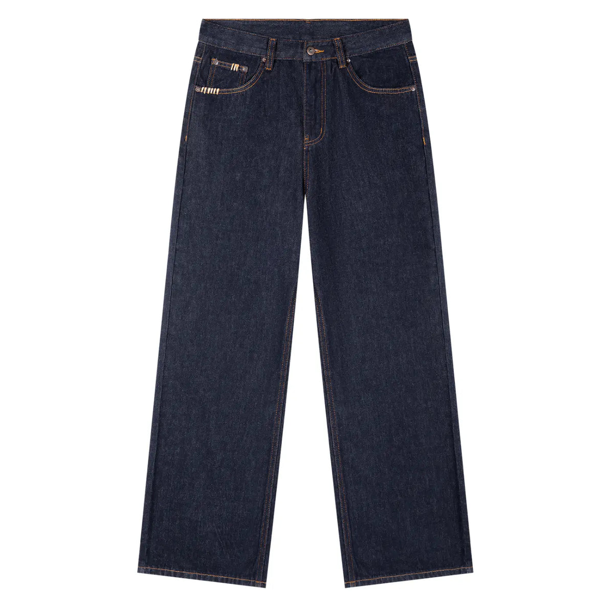 Heavyweight Straight Leg Denim Jeans ODMPOD