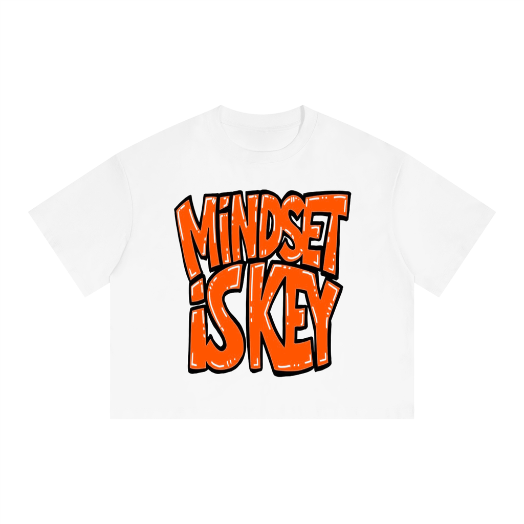 Drop Shoulder Crop T-Shirt ODMPOD