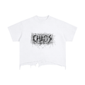 Vintage Wash Boxy Distressed Hem T-Shirt ODMPOD
