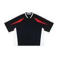 Oversized Color Block V-Neck T-Shirt ODMPOD