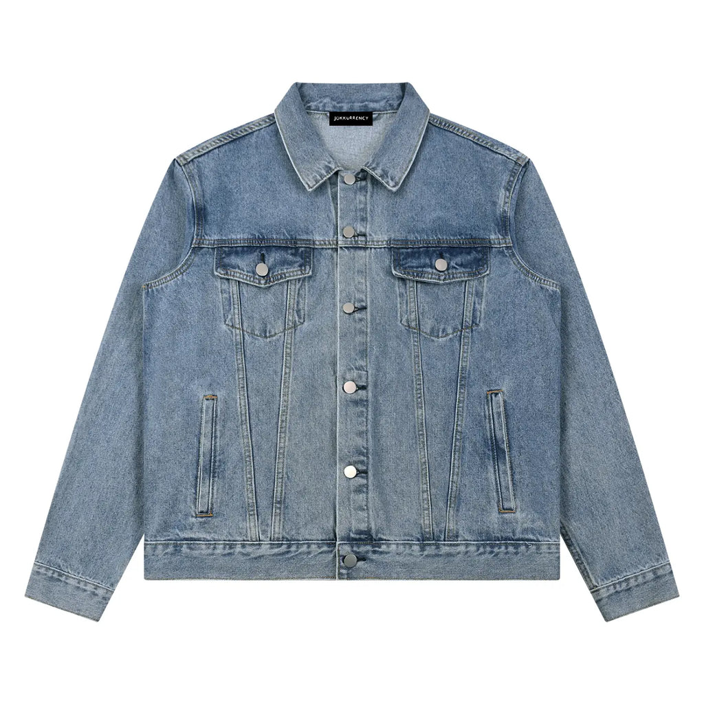 Vintage Wash Denim Jacket ODMPOD