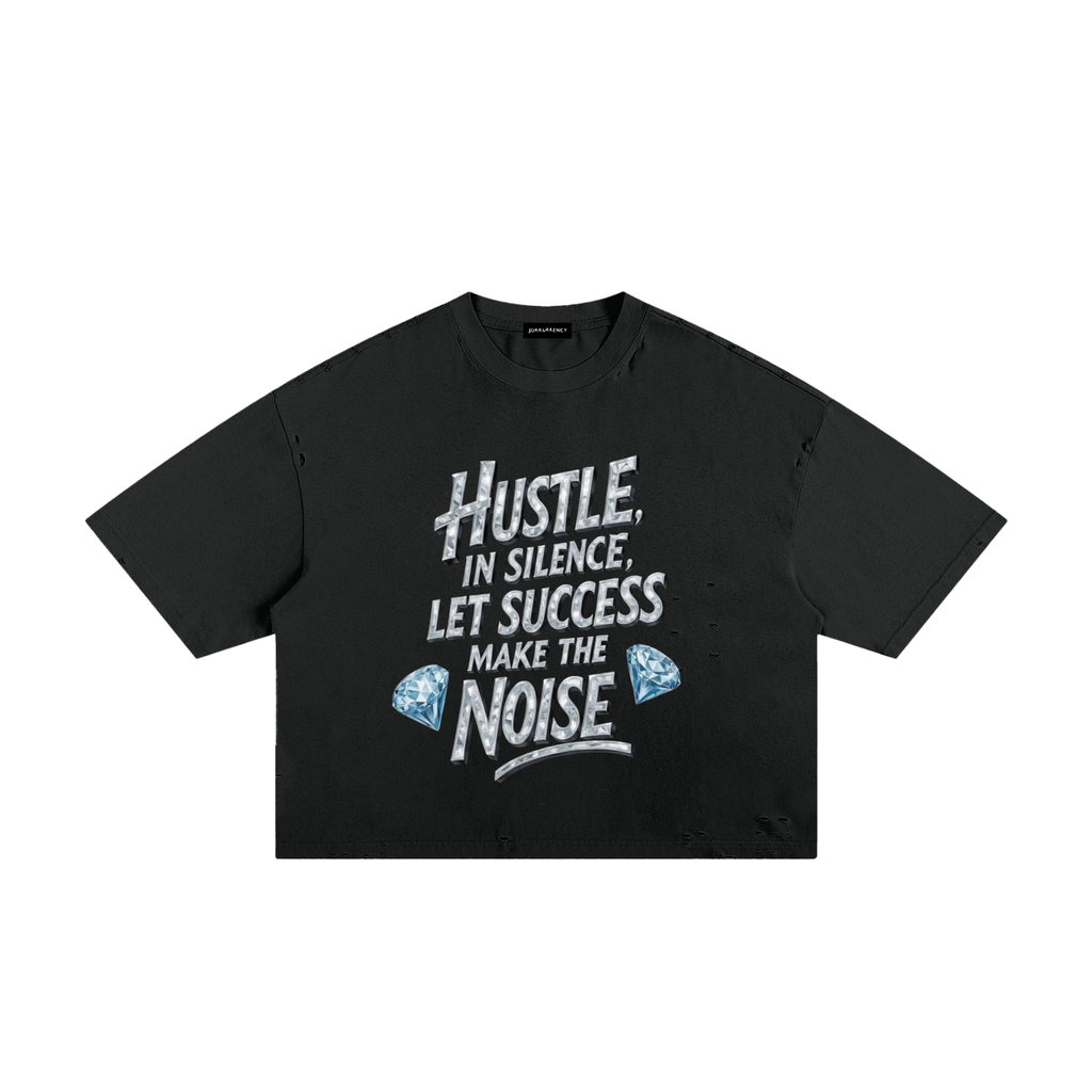 Classic Frayed Boxy Tee ODMPOD