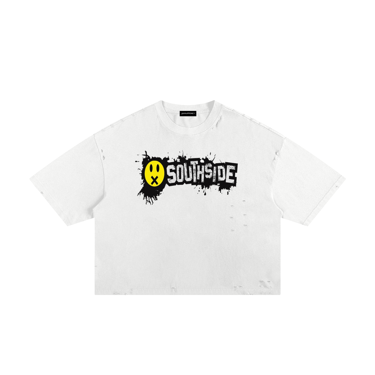 Classic Frayed Boxy Tee ODMPOD