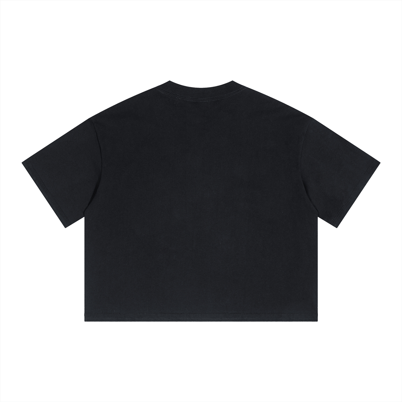 Boxy Drop Shoulder Crop T-Shirt ODMPOD