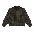 Plaid Full-Zip Track Jacket ODMPOD